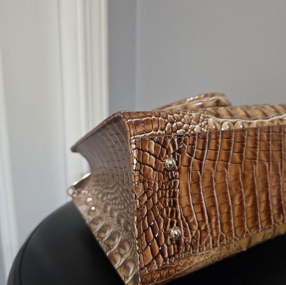 NEW Brahmin Cami Melbourne Leather Satchel - Picture 6 of 13